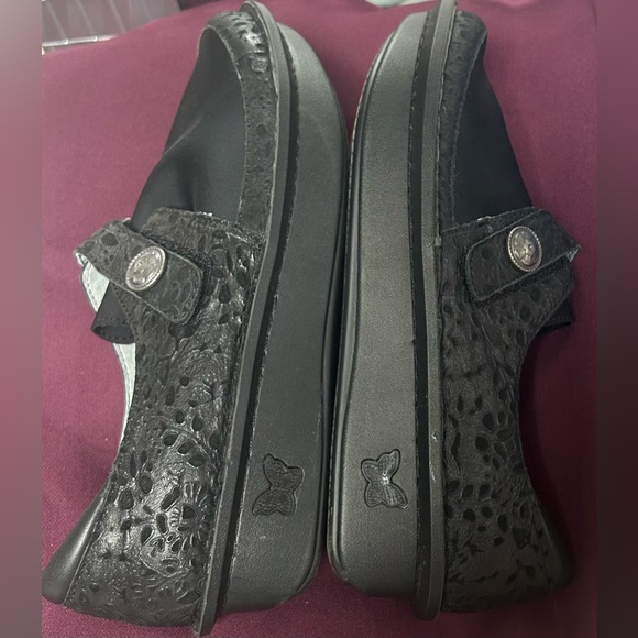 Alegria Brenna Aristoclass Clogs Shoes Black Sz 40 = Sz 9/9.5 Slip On - Picture 3 of 6